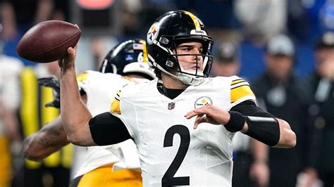 Steelers turning to Mason Rudolph at QB in hopes of giving sputtering offense a needed spark